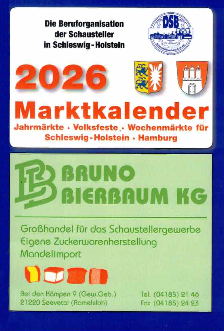 Marktkalender 2026